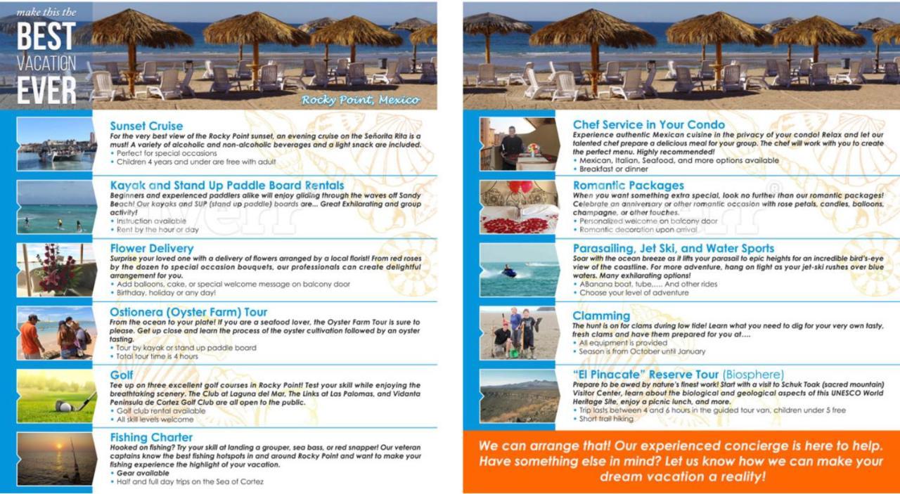 Sonoran Sea Resort Beachfront Penthouse Puerto Peñasco 外观 照片